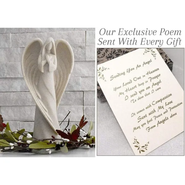 아프게하는 치유 치유하기 당신에게 천사의 동상을 보내 장례식이나 기념식 위로를 위해 동정심을 표현하 단일상품