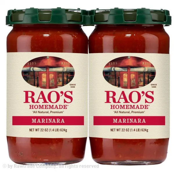 Rao's 홈메이드 마리나라 수입 프리미엄 토마토 파스타소스 624g X2입 Homemade Marinara Sauce 22 Oz