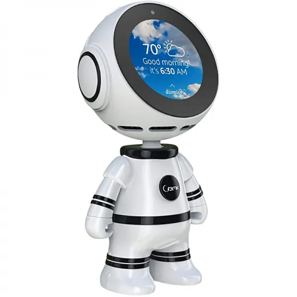 내무반용 Echo Spot 조정 스탠드 BMK 아마존 스폿 스탠드 지원 360도 수평 40도 수직 회전 볼 베어링 브래킷 스피커 마운트, 상세페이지 참조