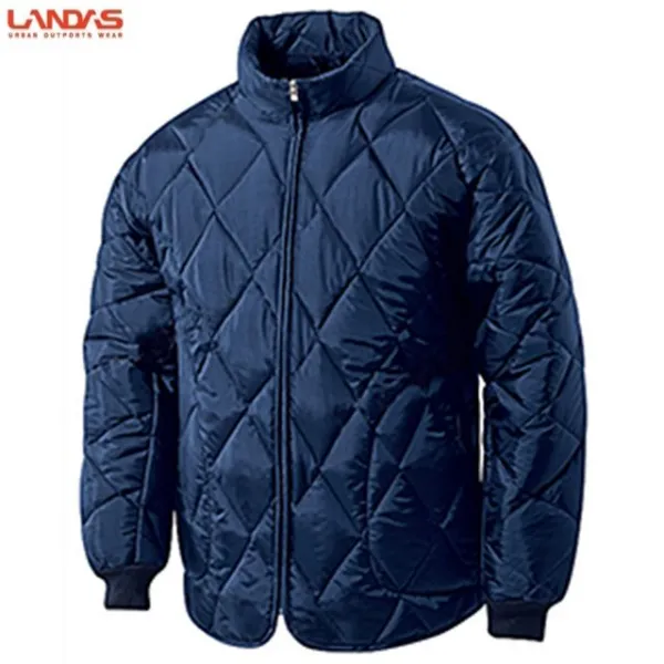 Ksw84228 랜더스 탁월한 보온 두툼 방한 깔깔이패딩 네이비 B40