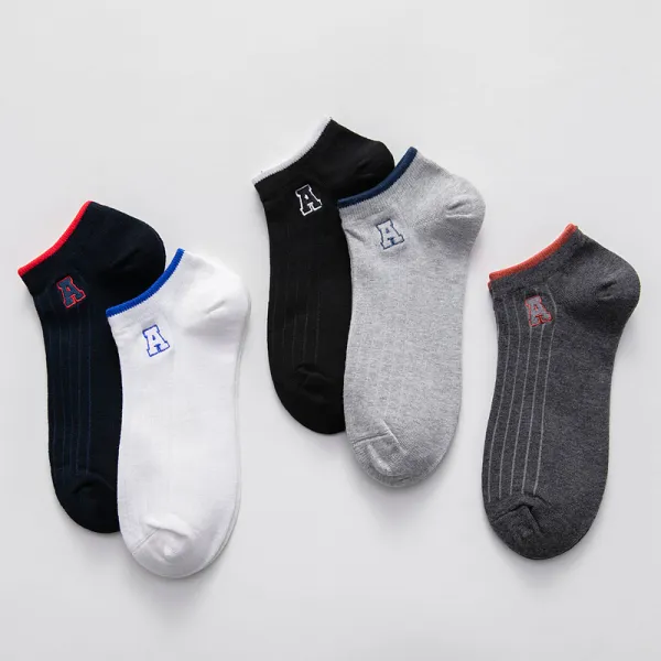 무자수 클양말 봄 계절 타입 순면 코튼 방취 땀 흡수 운동 풀패딩 배기 트렌드