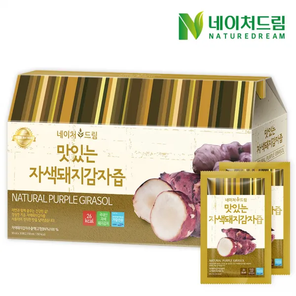 네이처드림 맛있는 자색돼지감자즙, 90ml, 30포