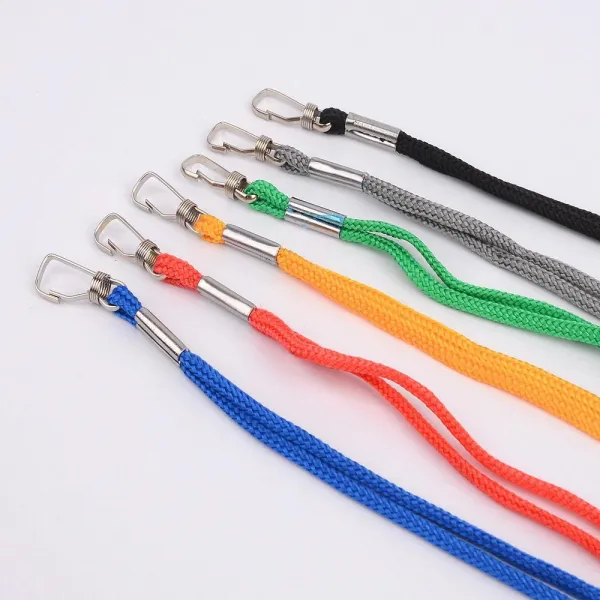 저가형 대량 다양한 컬러 명찰끈 20p 행사용명찰 1개 검정