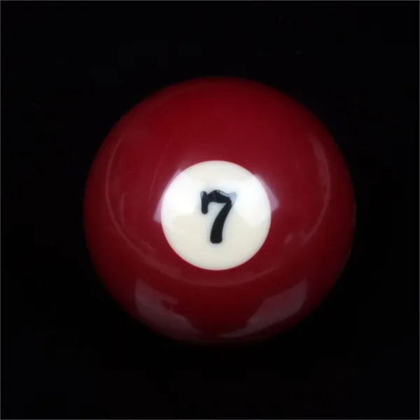 당구큐대 블랙 8겨냥 미국식 어머님 화이트방울 컬러볼 단품 당구공 훈련기계 57.2MM, T07-기본 7호공