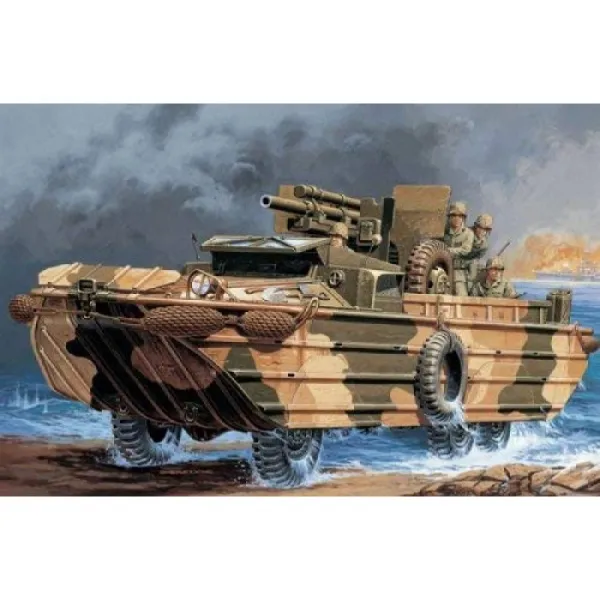 타미야 이타 레리 6429 1/35 DUKW 105mm 곡사포 프라 모델