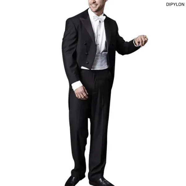 공연의상 연미복 공연의상 연미복 웨딩 신랑 Lll 정장 저녁 파티