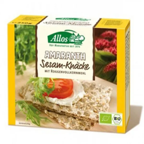 알로스 아마란스 & 참깨 크래커 250 g