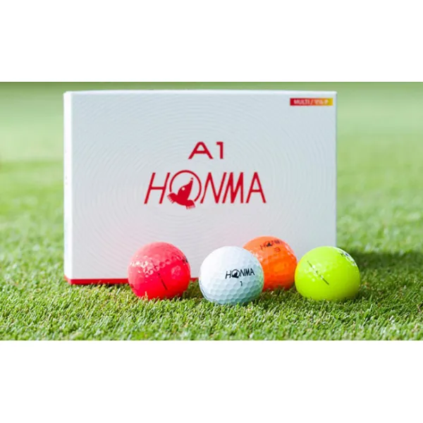골프공 golfHonma2층볼 D1컬러 공이높은 골프 층볼 경기 퇴장 케이스원 사이, T05-A1컬러볼(1케이스/12입자)