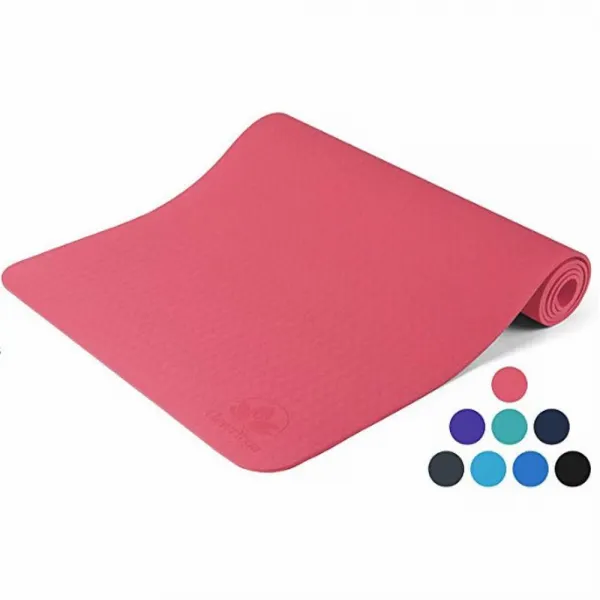 Yoga Mat Non Slip - Longer and Wider Than Other Exercise Mats 요가 매트 논 슬립 론거 & 와이더 댄 아덜 엑서사이즈