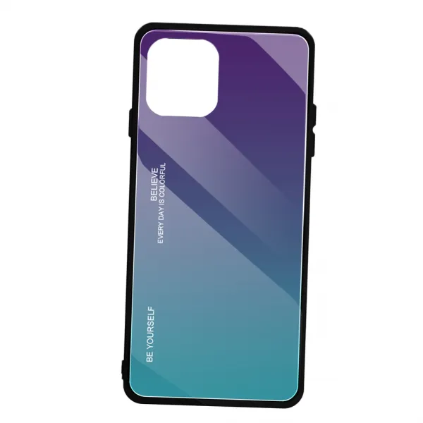 STK iPhone 11/11 직업적인 / 11 직업적인 최대 파랑을위한 기온 변화도 부드럽게 한 유리제 전화 상자, As Described3