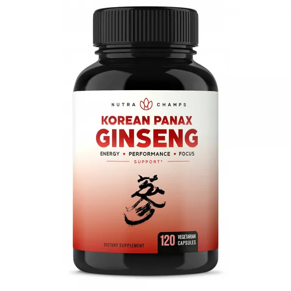 NutraChamps 파낙스 인삼 1000mg 120캡슐, 1개