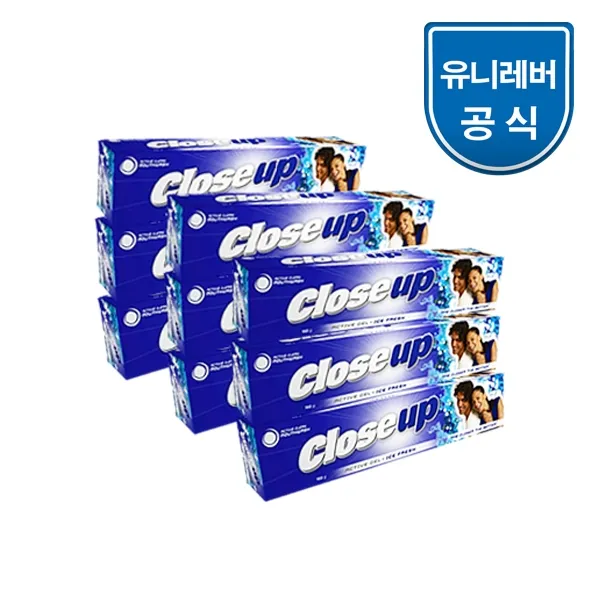 클로즈업 치약 160g x 9개, 클로즈업치약 9개
