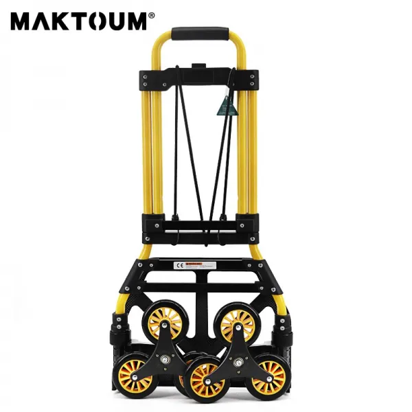 캐스타 회전 바퀴 힘절약 핸드캐리어가방 짐을 나르다 엘로우 Zens8limited