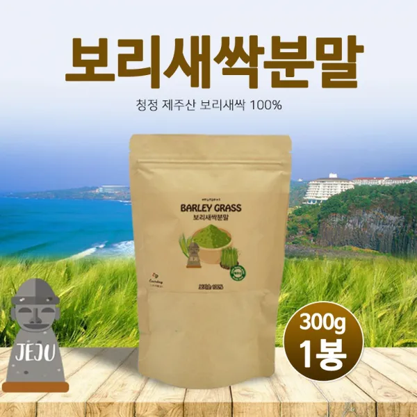청정 제주산 보리새싹 100% 제주도 새싹 보리분말 국산 보리추출분말 새싹보리순 제주 보리 뿌리 잎 새싹가루 어린 보리순 보리잎 보리차 사포나린 폴리코사놀 효능