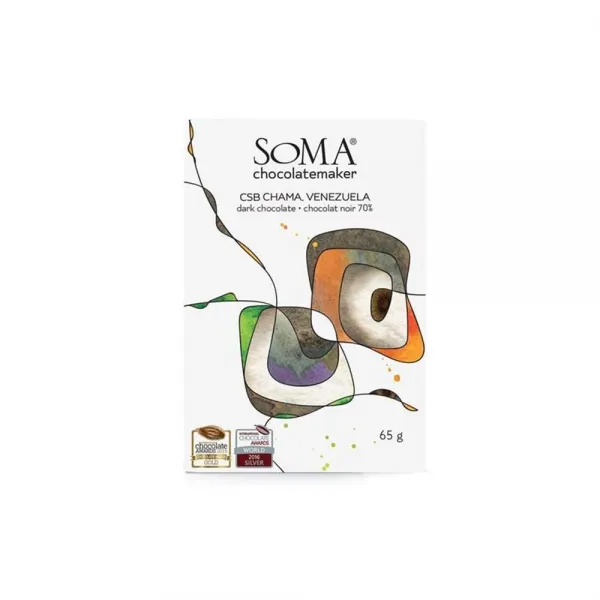 SOMA Chocolatemaker 초콜릿메이커 65g 바 Chama CSB 베네수엘라 70% bar Venezuela, 단일상품