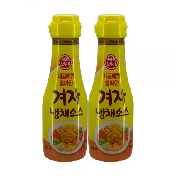 오뚜기 새콤매콤알싸한 겨자 냉채소스 250g 2개, 단일상품