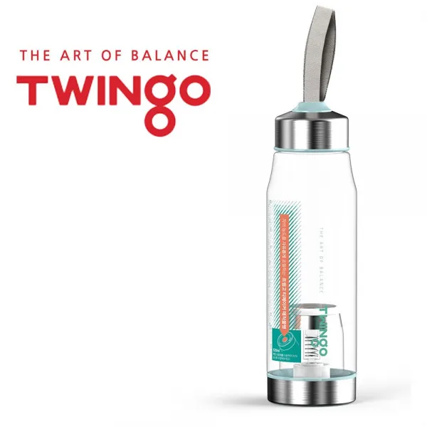  2개묶음 할인 트윙고 매직녹차거름 물병 티메이커 520ml Jwk 68735 상명배 녹차병 녹차물병 티포트