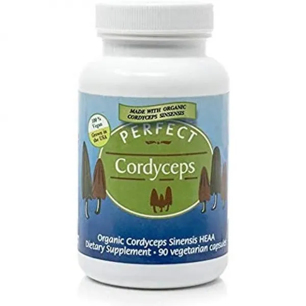 직구 Mushrooms Supplements Perfect Organic Cordyceps Sinensis 에너지 체력 면역 정신적 명확성 지원 ~ Adaptogen ~ 9, 1set, 1set, 1set
