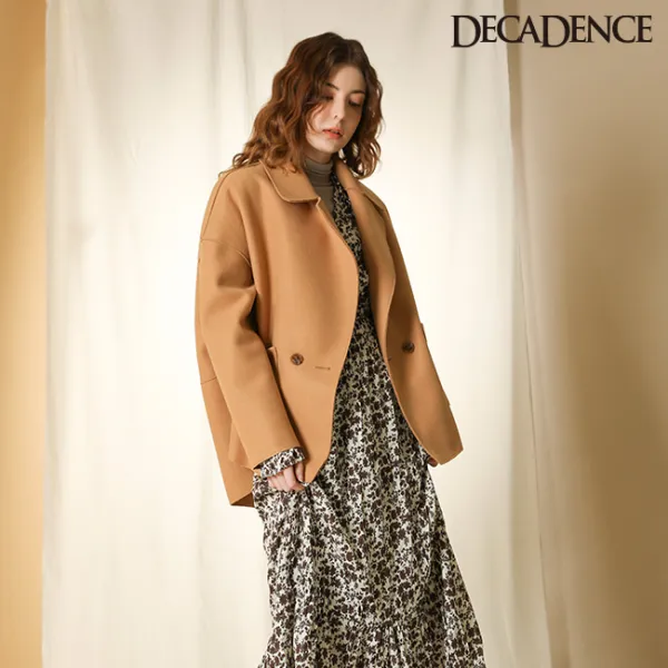 DECADENCE 울터치 아웃 포켓 하프 재킷(CWAJKE2)