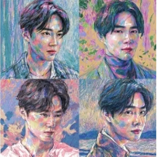 (개봉) 수호 (SUHO) 미니앨범 1집 자화상 (Self-Portrait) (포카 없음)