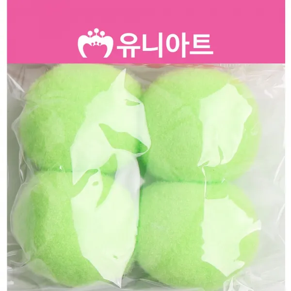 1000퐁퐁 50mm 연두 - (뿅뿅이/솜방울/칼라솜/밤송이/만들기재료/언어/학습완구/매트/완구/육아/출산추천)