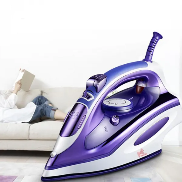 가정용 가게용 휴대용 핸디형 스팀다리미 스탄드 스팀다리미 7호 Aq22qyl 퍼플 Free