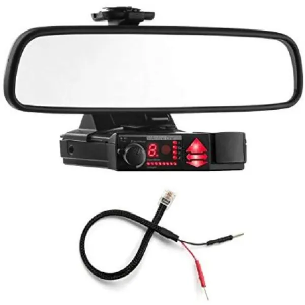 Radar Mount Mirror Mount Bracket + Mirror Wire Power Cord - Valentine V1 Radar Detector PROD41000471, 상세 설명 참조0
