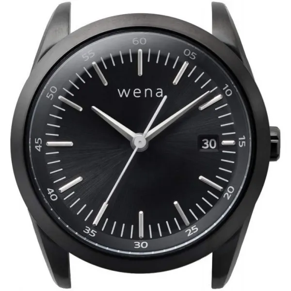 wena(ウェナ) [wena project] Three Hands Solar Premium Black Head WH-TS01 / B, 단일상품, 단일상품