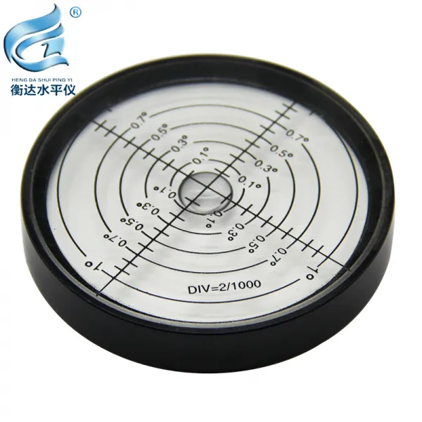 홈바디 원형수평기 금속 만상 몰탈 구슬을 고정밀도 기포 미혹 소형 십자 휴대, 60 *10MM （6부 /2mm 블랙