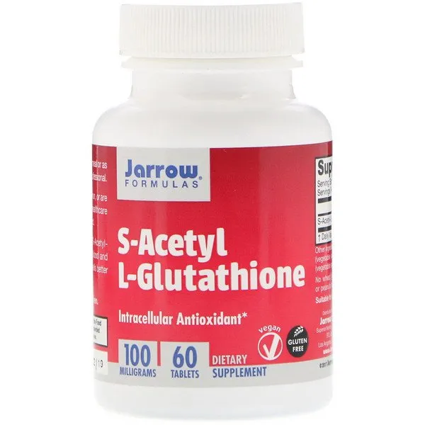 Jarrow Formulas S-아세틸 L-글루타시온 100 mg 60, 1개, 60 정