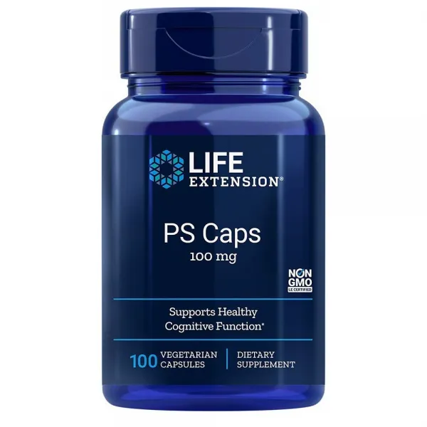 Life Extension 라이프익스텐션 포스파티딜세린 스테로이드 아세틸콜린 100mg 100캡슐, 1개