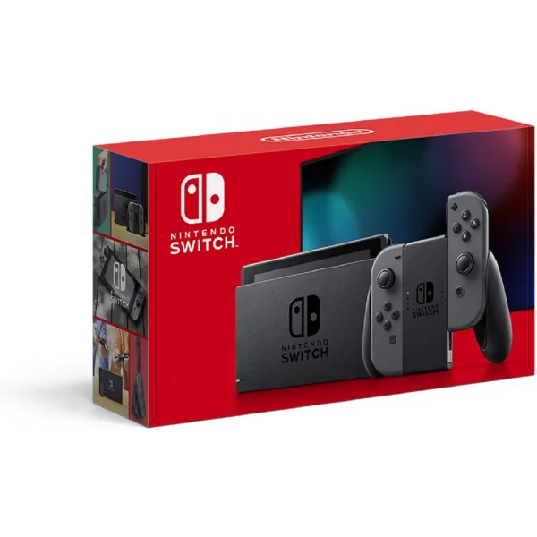 예상수령일 2-6일 이내 닌텐도 Nintendo Switch 본체 (닌텐도 스위치) Joy-Con (L) (R) 그레이 (배터리 지, 상세 설명 참조0