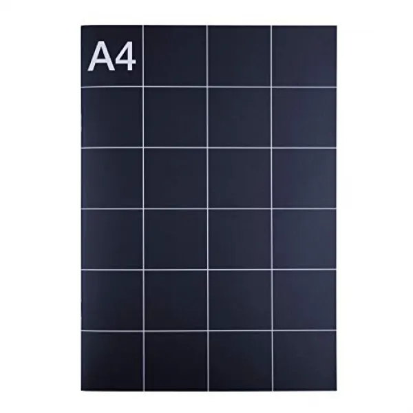 A4 Monthly Organization Planner - Navy Blue - Single Notebook A4 월별 조직 플래너-네이비 블루-단일 노트, nullSET