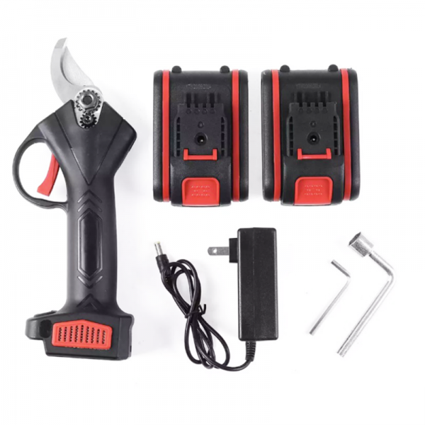 나무 전지가위 전동 고급 독일 양손 충전식 88v 전기 가위 pruning 가위 효율적인 과일 나무 bonsai power pruner 정원 배터리 커터 power tool