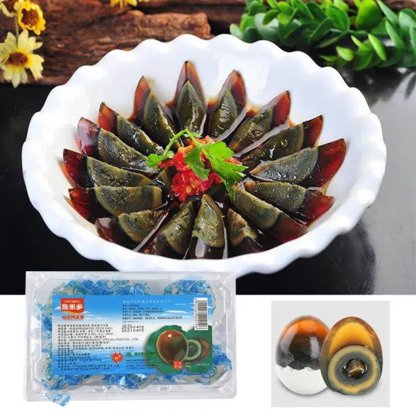 UMYSONG 성실홈 송화단 오리알 피단 식힌오리알 360g (60g*6EA), 1팩, 360