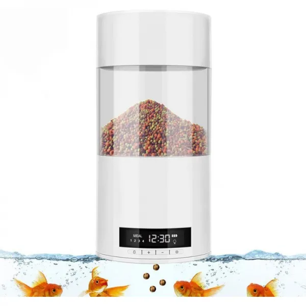 생선 자동 급사기 먹이 주기기Zero distance최신 제품 자동 피시 피더 다단계&다 회전수 배급량 조, 1