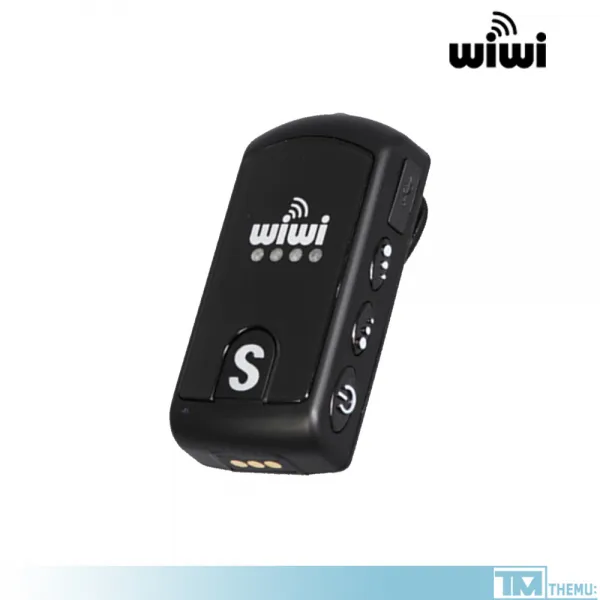 WIWI SH-320 양방향 무선 송수신기 인터컴 가이드시스템 여행용 4명동시통화 가능 근거리 송 수신기겸용 1대세트 공장견학송수신기, 단일상품