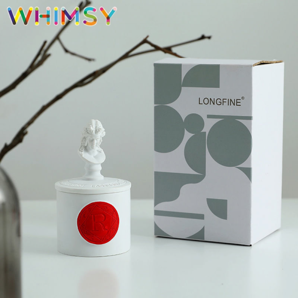 우임지 whimsy 향초 양초 실내 장식품 영속하다 침실 향을 남기다 선물 TX624, 장미  TX624, 아리아드네