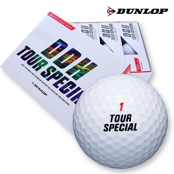 던롭 던롭 정품 DDH TOUR SPECIAL 투어스페셜 골프공(12알/2피스)/골프용품/필드용품, 사이즈, DDH_투어스페셜_골프공