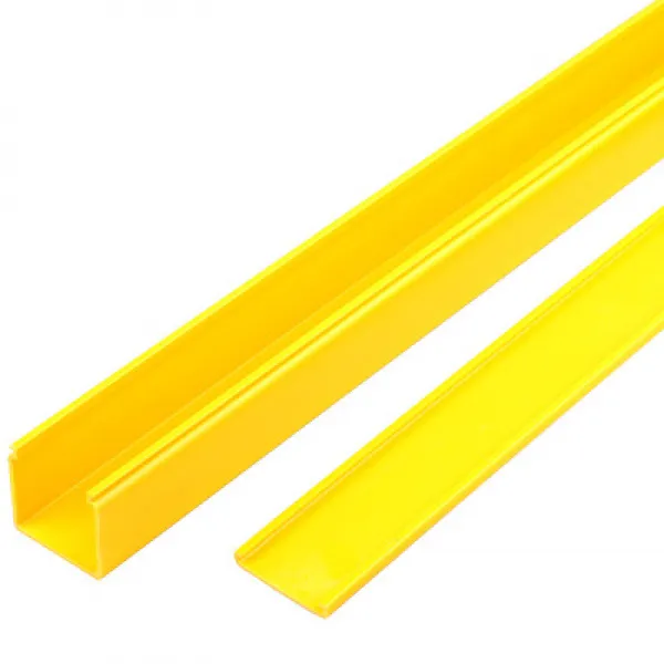 아뿌까 풍채 계항 날다 비닐 플라스틱 광섬유 홈통로 도발 천 사이드몰딩 엘로우 Pvc 교량 받침대 미니어처 노선을 걷다 광선 홈통로 _뚜껑 판