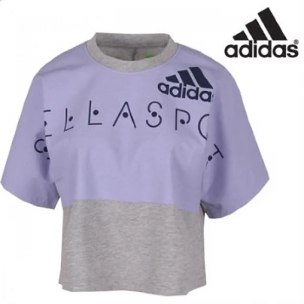 아디다스 여성 Sport Crop 크롭티셔츠 반팔 티셔츠 Az7777