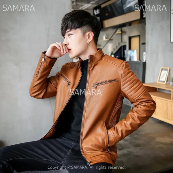 유블리 남성 가죽자켓 어디 타는냄새 안나요?