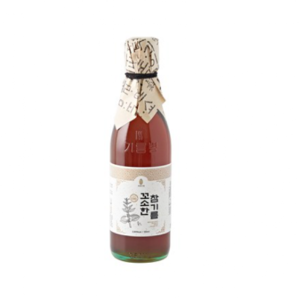 바래미댁 꼬소한 참기름, 8개, 350ml