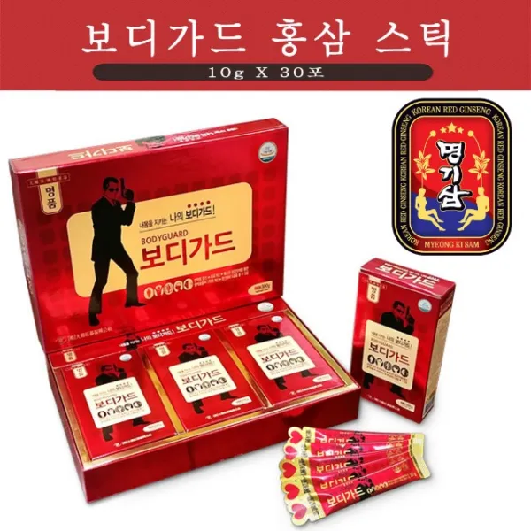 보디가드 홍삼스틱 스틱홍삼 설선물 설날선물세트 3통, 단일상품, 단일상품