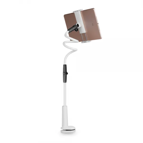 스마트큐어샵 IDEO 휴대폰거치대 IPAD 테블렛PC 침대머리 침대위 가정용 뒤쫓다 극 라이브 티비 신기 고정 누워 있다, 1, 와이드 핸드폰 태블릿 통용 받침대 화