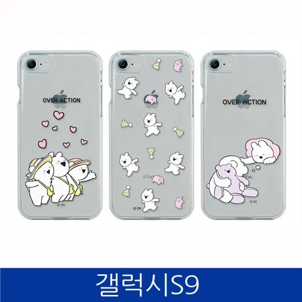 Ksw90636 갤럭시s9. 오버액션 투명 시즌2 폰케이스 G960 Ja456 Case
