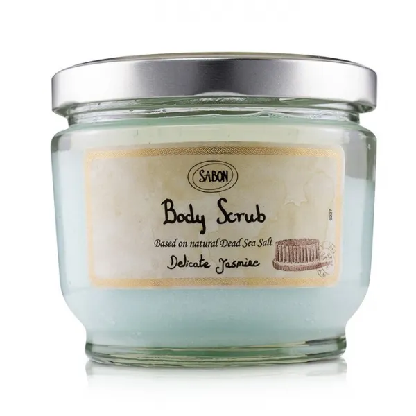 Sabon Body Scrub - Delicate Jasmine 600g