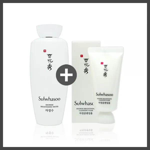 설화수 자정수 125ml + 자정 클렌징 폼 30ml 증정