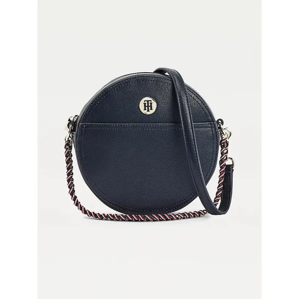 TOMMY HILFIGER ROUND CROSSBODY BAG AW0AW10791 Desert Sky
