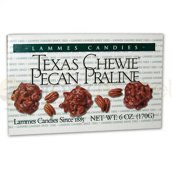 램메스 캔디 텍사스 츄위 피칸프랄린 170g 2팩 Lammes Candies Texas Chewie Pecan Praline, 단일상품